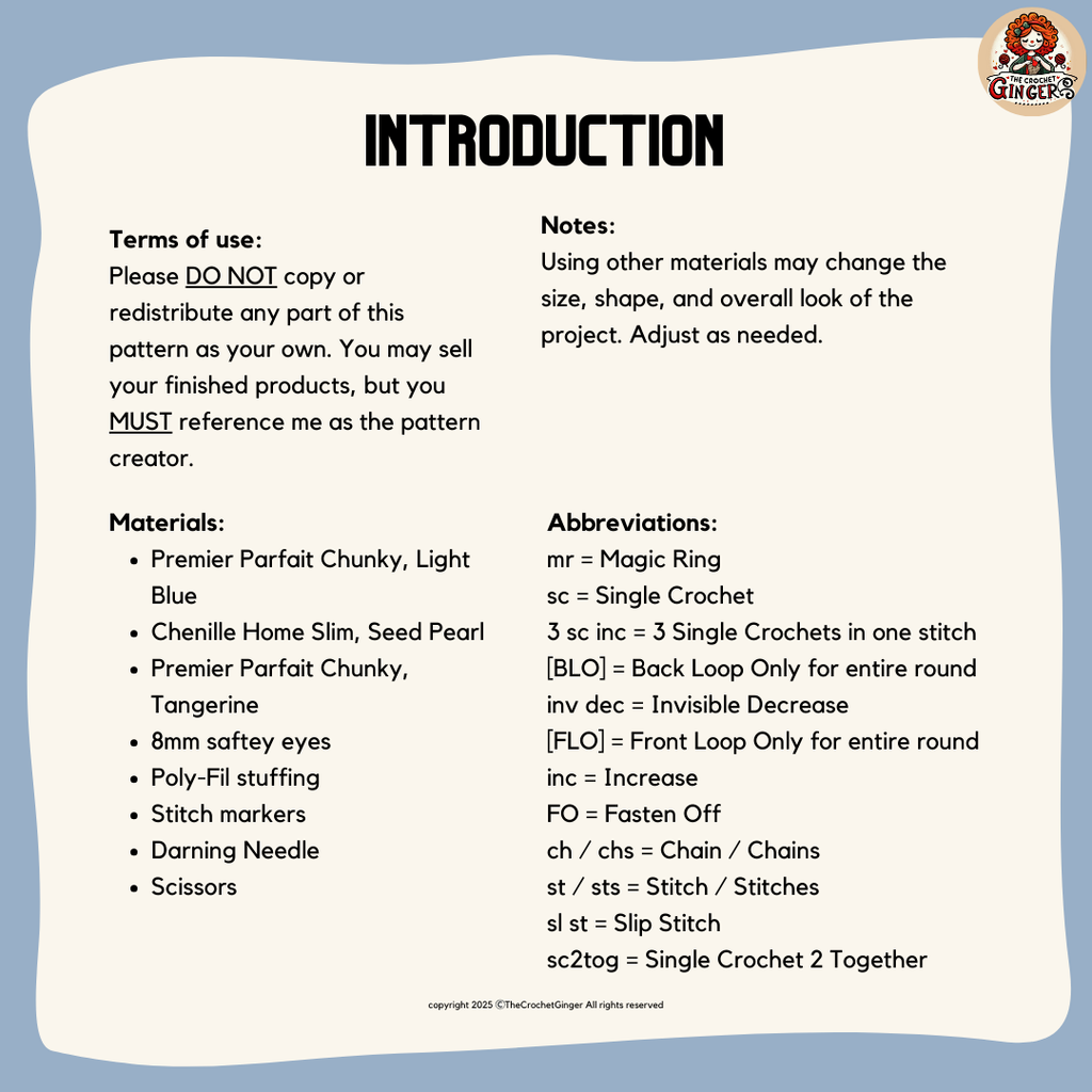 1x1 CaseOh Charm || Digital Crochet Pattern