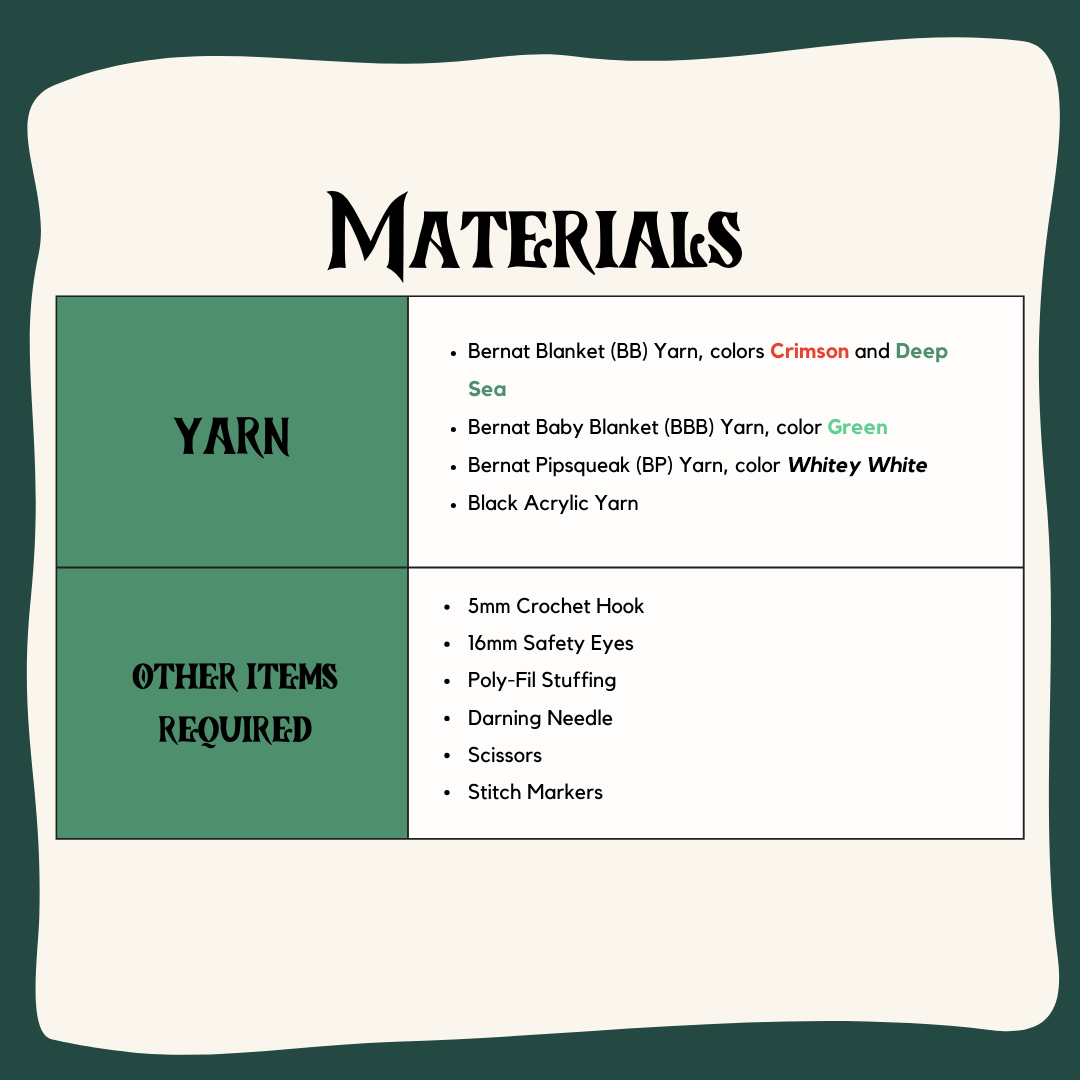 Mr. Grinch || Digital Crochet Pattern