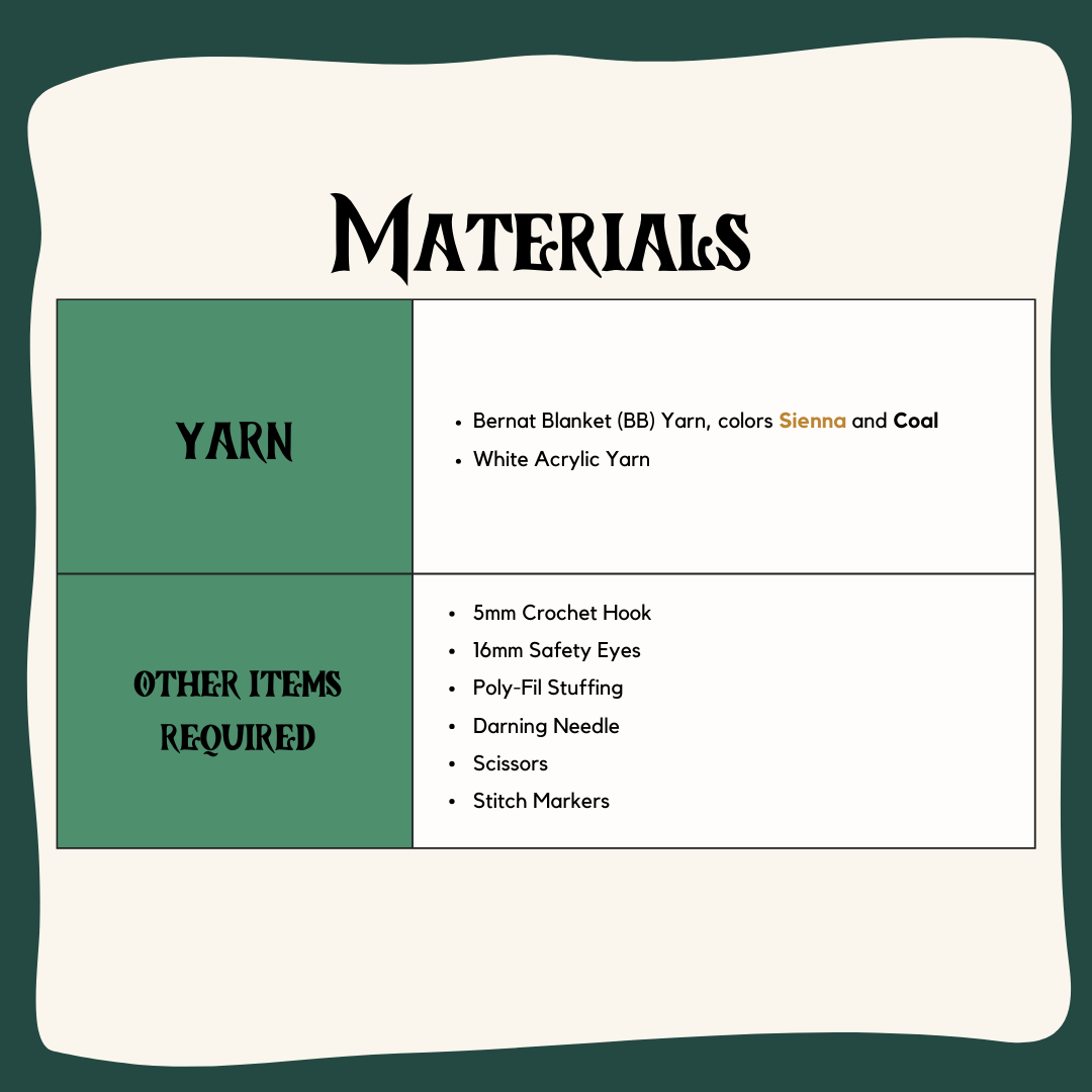 Reindeer || Digital Crochet Pattern