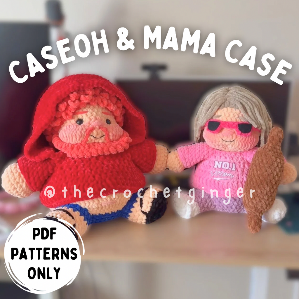 2 in 1 - CaseOh & Mama Case || Digital Crochet Patterns