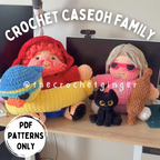 3 in 1 - CaseOh Family || Digital Crochet Patterns