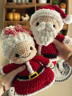 2 in 1 - Santa & Mrs. Claus || Digital Crochet Patterns