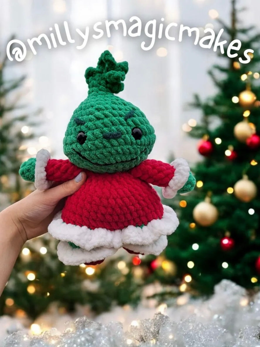 Mr. Grinch || Digital Crochet Pattern