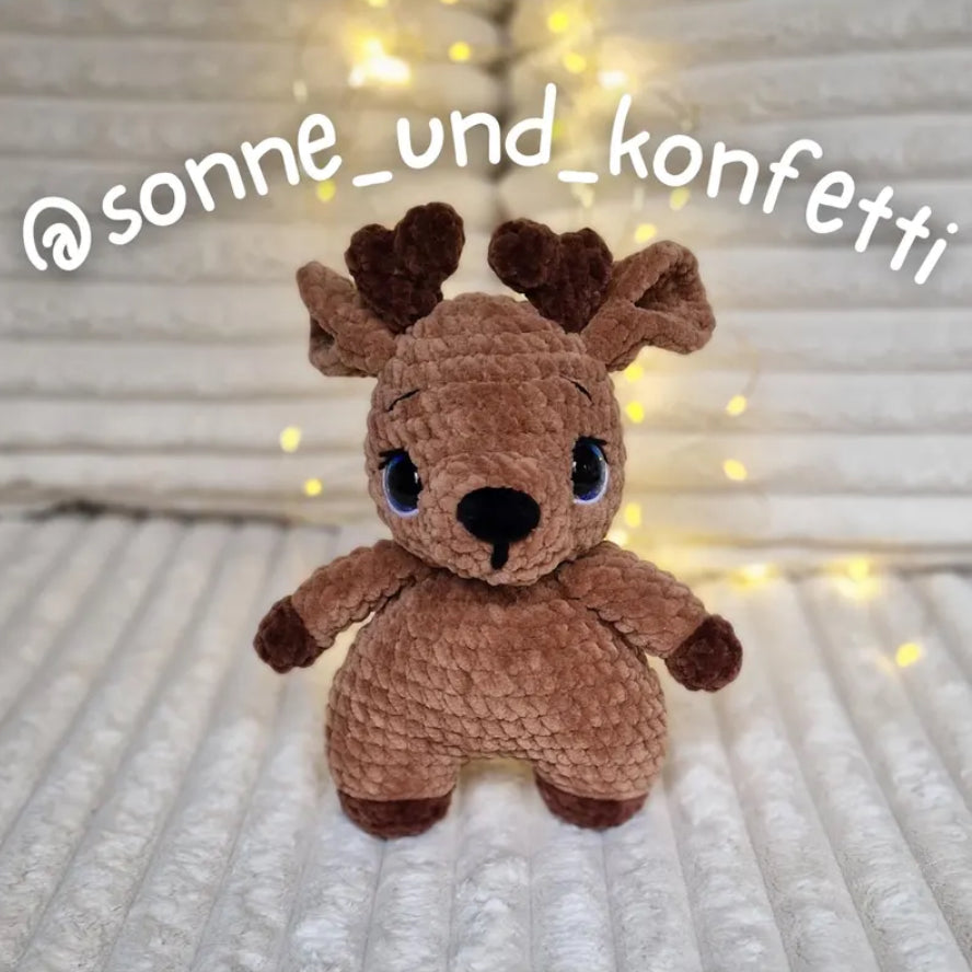 Reindeer || Digital Crochet Pattern