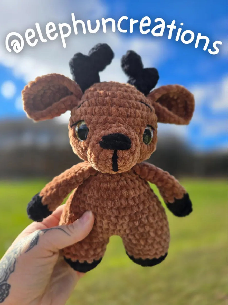 Reindeer || Digital Crochet Pattern