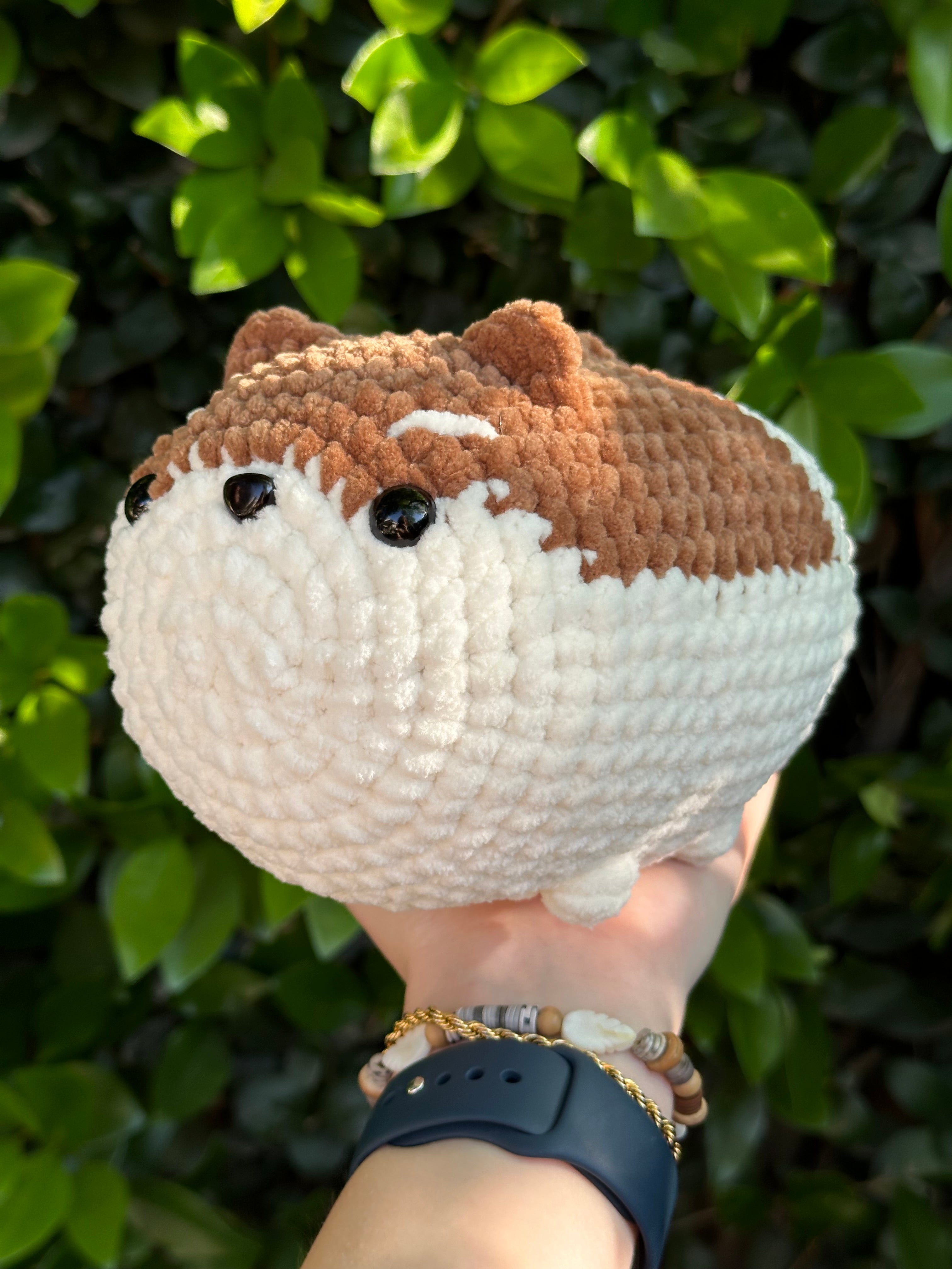 No-Sew Corgi Loaf || Digital Crochet Pattern