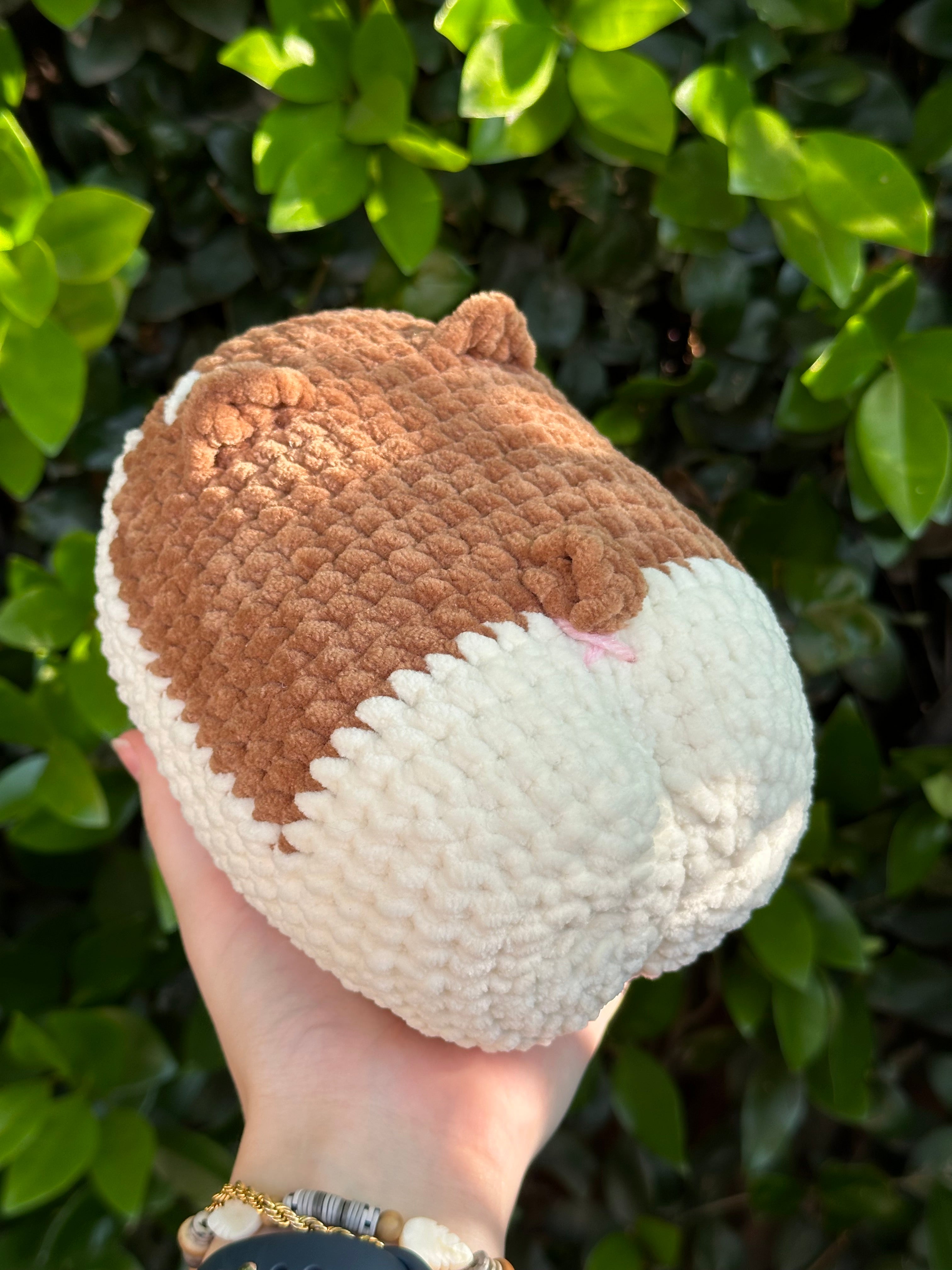 No-Sew Corgi Loaf || Digital Crochet Pattern
