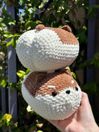 No-Sew Corgi Loaf || Digital Crochet Pattern