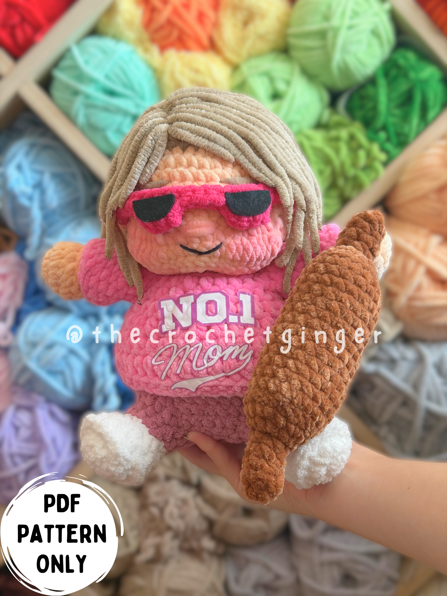 Crochet Mama Case || Digital Crochet Pattern