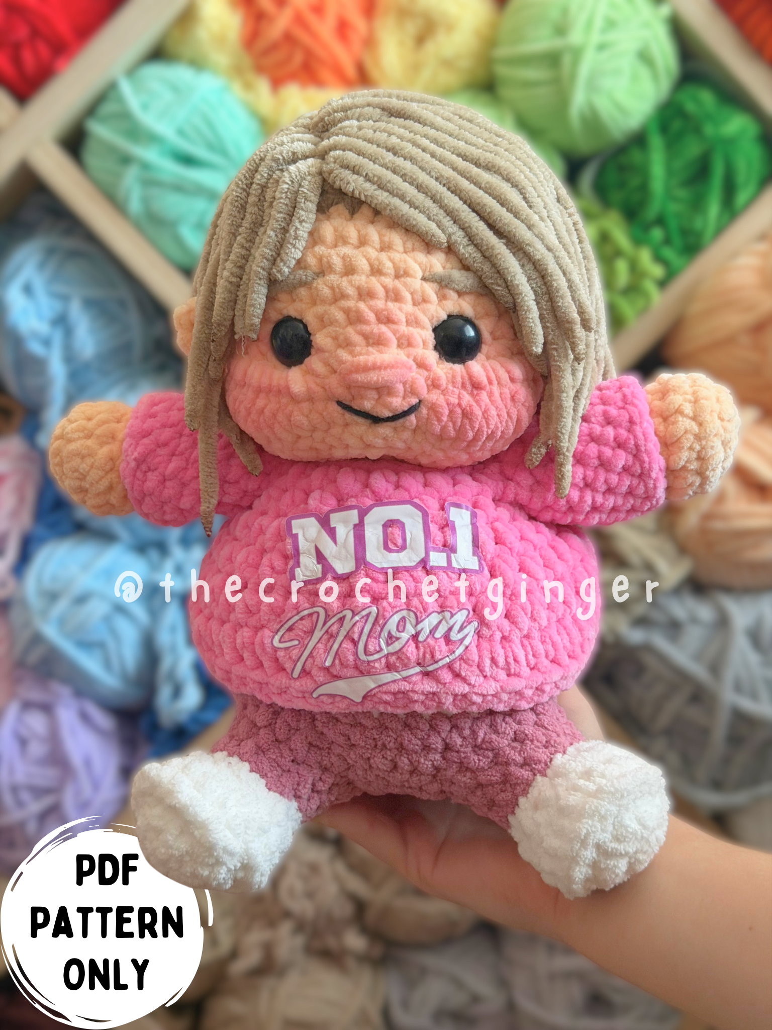 Crochet Mama Case || Digital Crochet Pattern