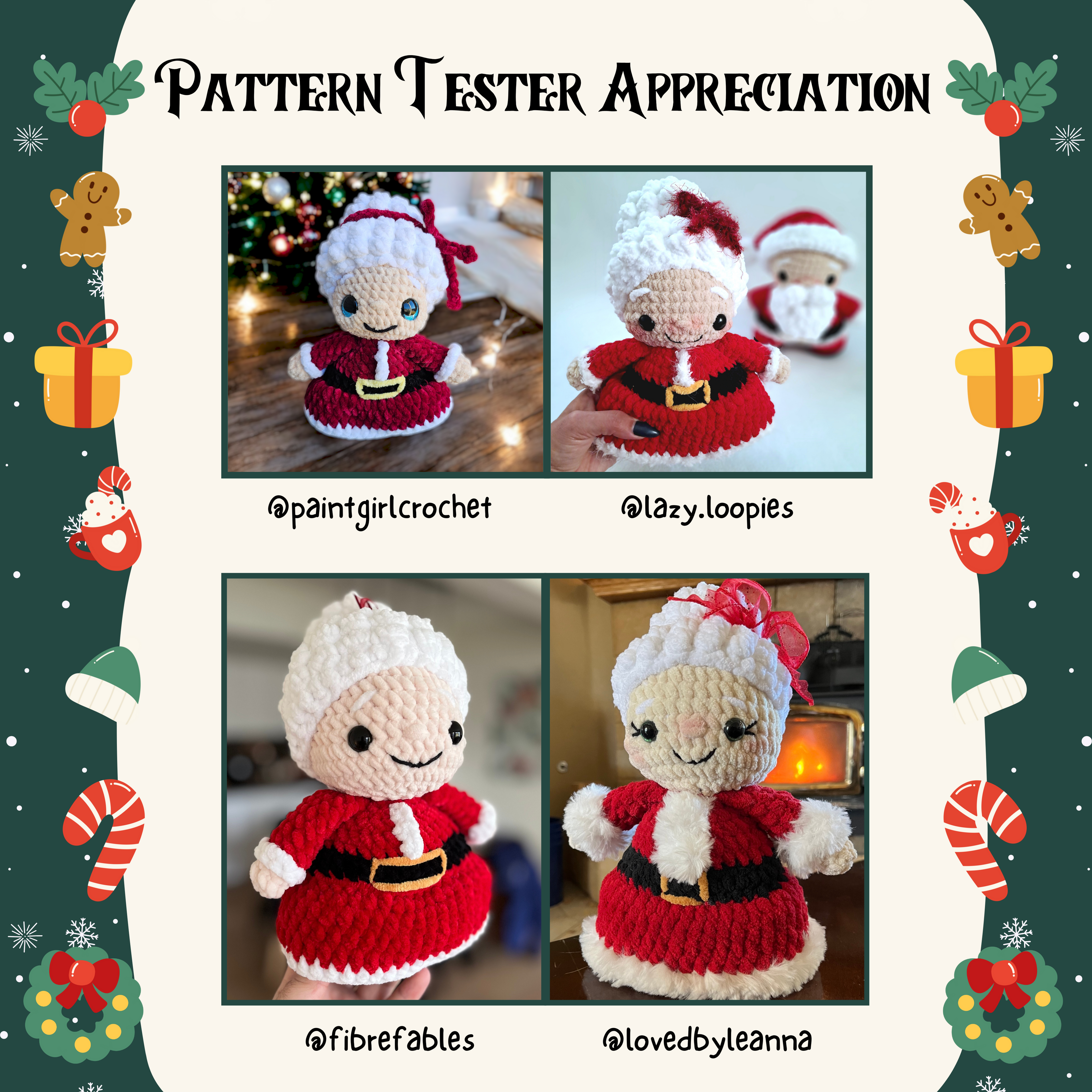 5 in 1 Christmas Bundle || Digital Crochet Patterns