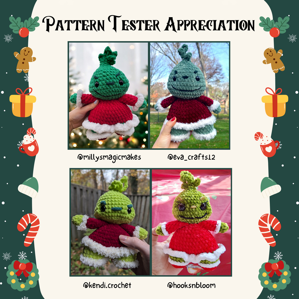 5 in 1 Christmas Bundle || Digital Crochet Patterns