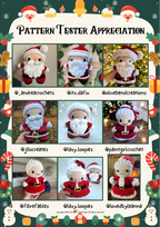 2 in 1 - Santa & Mrs. Claus || Digital Crochet Patterns