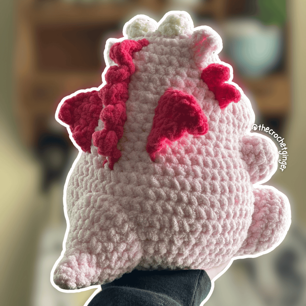 Ziggy The Piggy Dragon || Digital Crochet Pattern