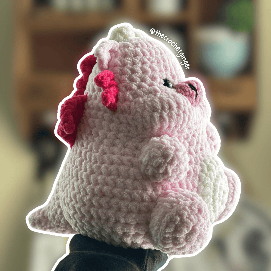 Ziggy The Piggy Dragon || Digital Crochet Pattern